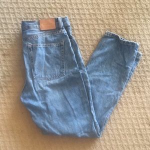 Everlane High Rise Cheeky Straight Jean, size 28